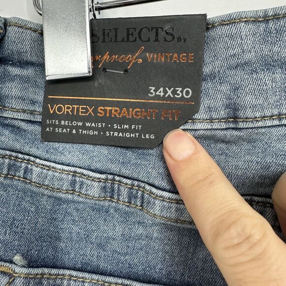 Weatherproof Vintage Straight Fit Jeans for Men Size 34x30 - Picture 8 of 10